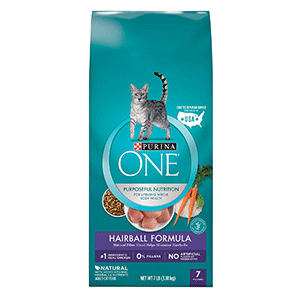 Purina One Best Cat food for Hairballs